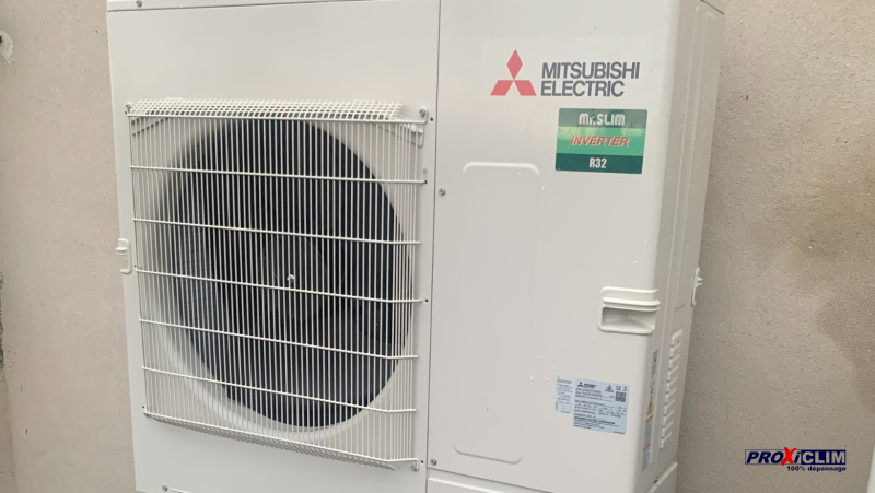 Faire installer une climatisation réversible gainable Mitsubishi Electric sur le 2