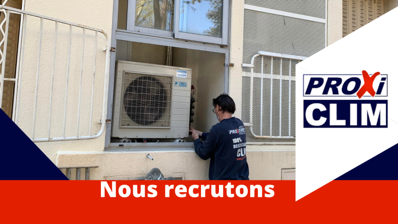 PROXICLIM Marseille recrute un technicien frigoriste 