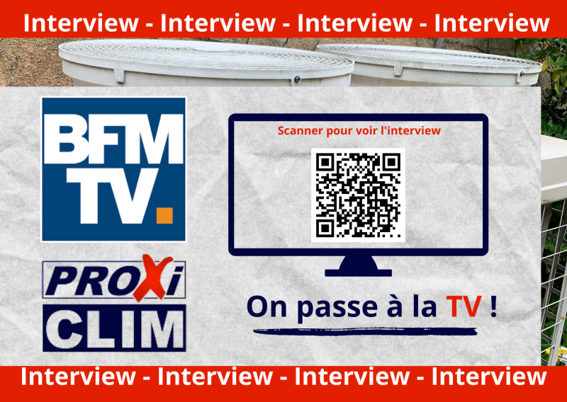 Interview (sujet climatisation) PROXICLIM par le média BFM TV Marseille 