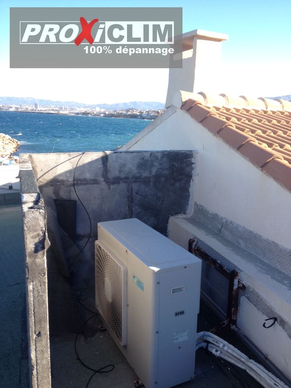 Dépannage d'une climatisation DAIKIN à Marseille Montredon