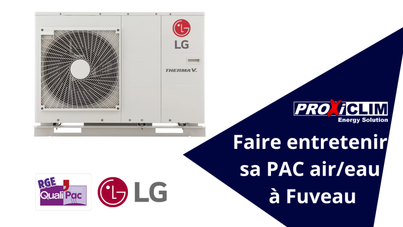PROXICLIM entretien les pompes à chaleur air/eau sur Fuveau 