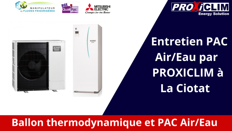 Entreprise spécialisée dans l'entretien de pompes à chaleur à La Ciotat