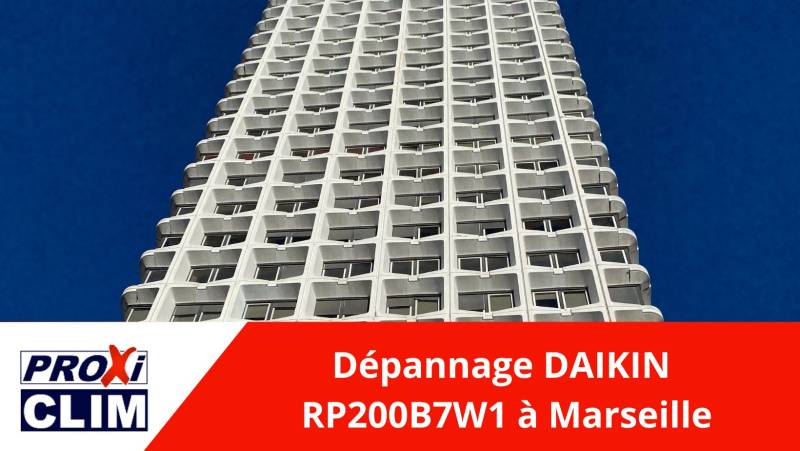 Tour Méditerranée Jules Cantini lors de l'intervention PROXICLIM