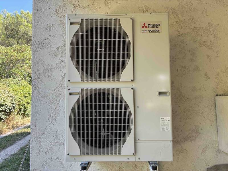 Remplacement groupe extérieur Mitsubishi Electric Ecodan Pompe à Chaleur Air/eau PUHZ-SW120VHA par PROXICLIM