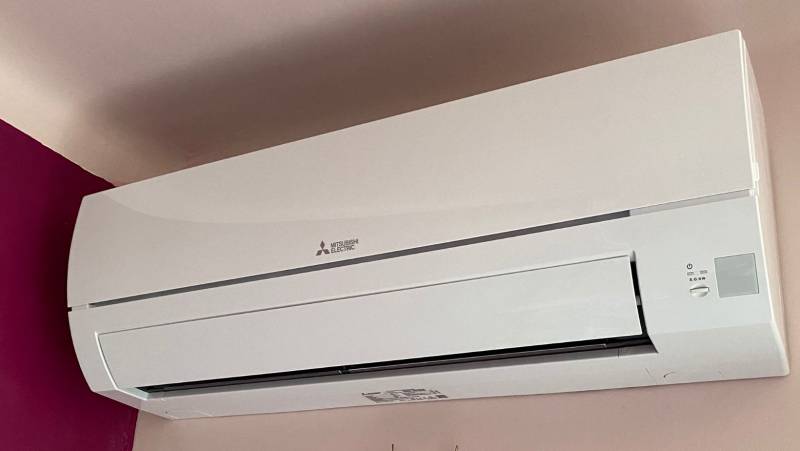 Mural HR25 Mitsubishi Electric installé par PROXICLIM à Marseille 