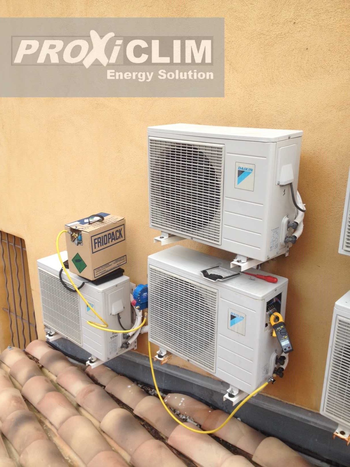 réparation d'un chauffage réversible DAIKIN à Allauch