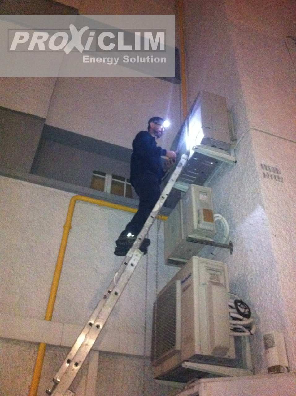 Dépannage de nuit d'une climatisation DAIKIN au Casino de Bandol dans le var.