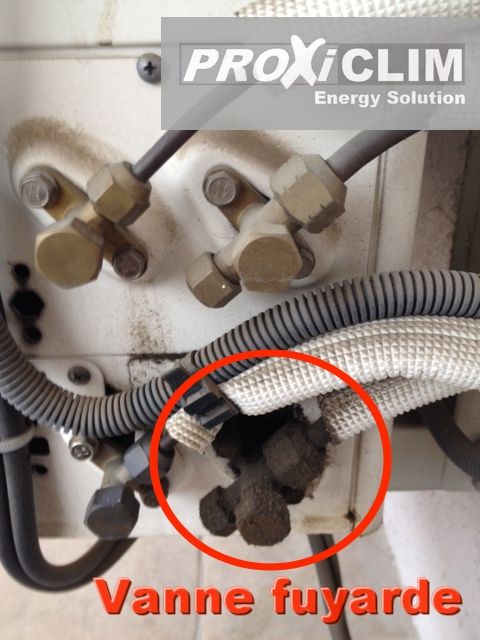 Recharger une climatisation CARRIER qui a une fuite de gaz à Marseille