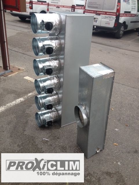 Dépannage d'une climatisation gainable DAIKIN à Plan de campagne