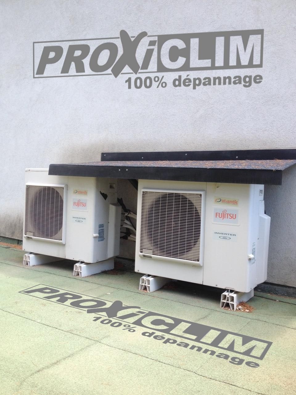 Réparation d'une climatisation ATLANTIC à Cassis
