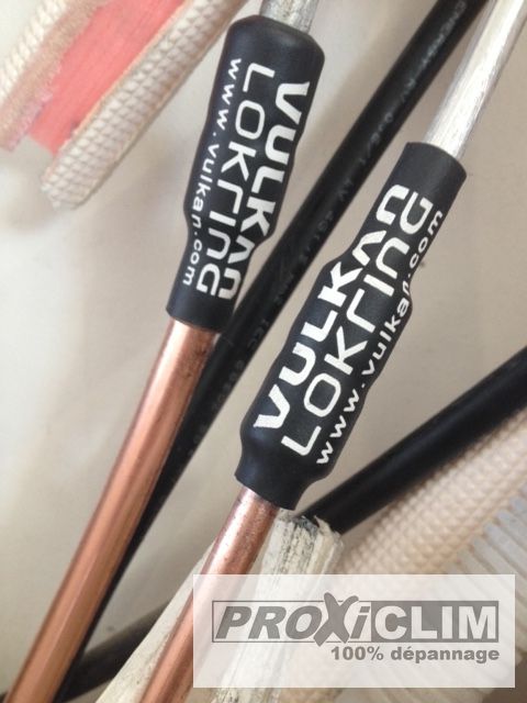 Réparation d'un tube en aluminium avec raccord LOCKRING