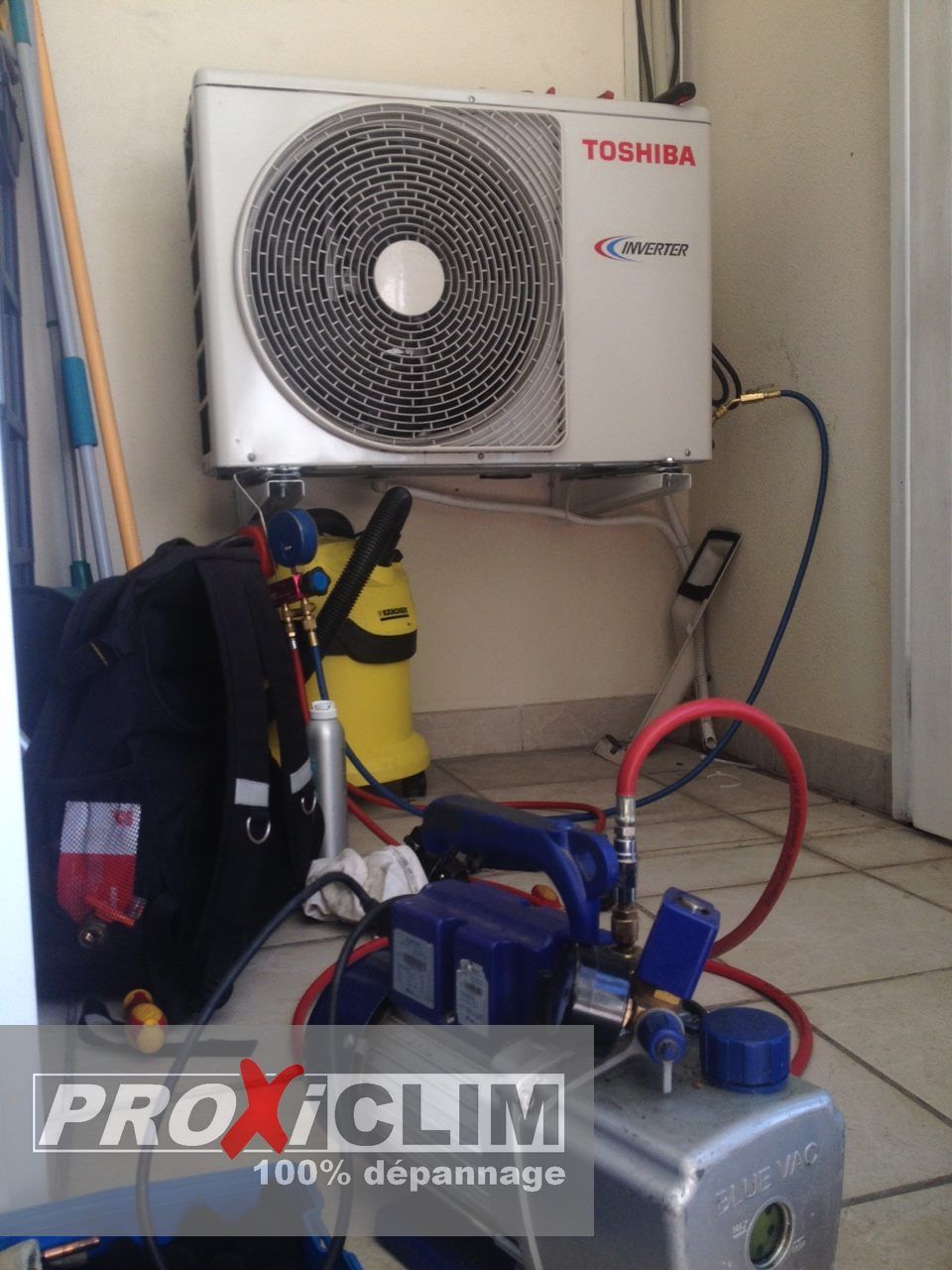 Dépannage climatisation TOSHIBA dans le 8e à Marseille